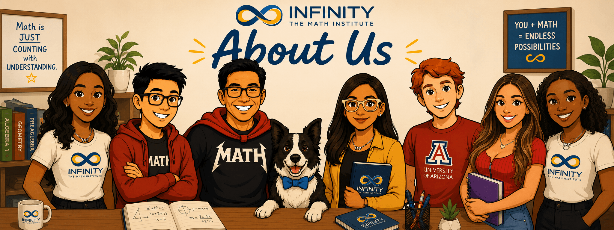 About Us - Infinity - The Math Institute