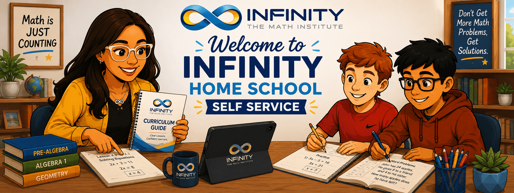 Welcome to Infinity Homeschool - Self-Service